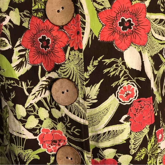 Cheryl Nash Windridge Vintage Floral Jacket Large - Picture 3 of 13